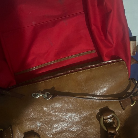 Dooney & Bourke Brown Satchel - Picture 6 of 9